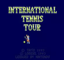 Image n° 7 - screenshots  : International Tennis Tour